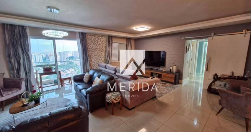 Apartamento com 3 dormitórios à venda, 130 m² por R$ 1.390.000,00 - Campestre - Santo André/SP