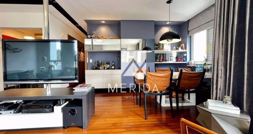 Apartamento com 2 dormitórios à venda, 78 m² por R$ 820.700,00 - Jardim - Santo André/SP