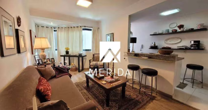 Apartamento com 1 dormitório à venda, 50 m² por r$ 514.500,00 - jardim - santo andré/sp