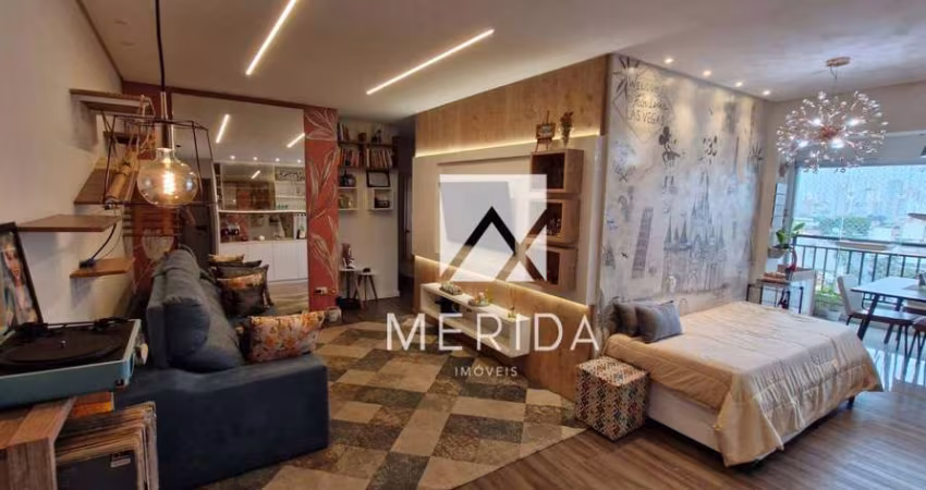 Apartamento com 3 dormitórios à venda, 94 m² por R$ 950.000,00 - Vila Scarpelli - Santo André/SP