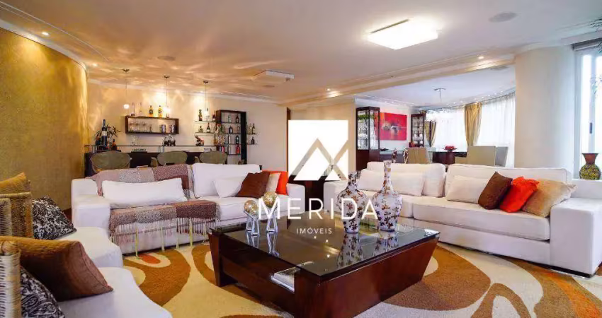 Apartamento com 4 dormitórios à venda, 380 m² por r$ 4.500.000,00 - jardim - santo andré/sp