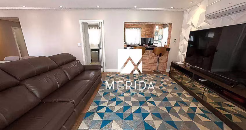 Apartamento com 3 dormitórios à venda, 205 m² por r$ 1.800.000,00 - vila gilda - santo andré/sp