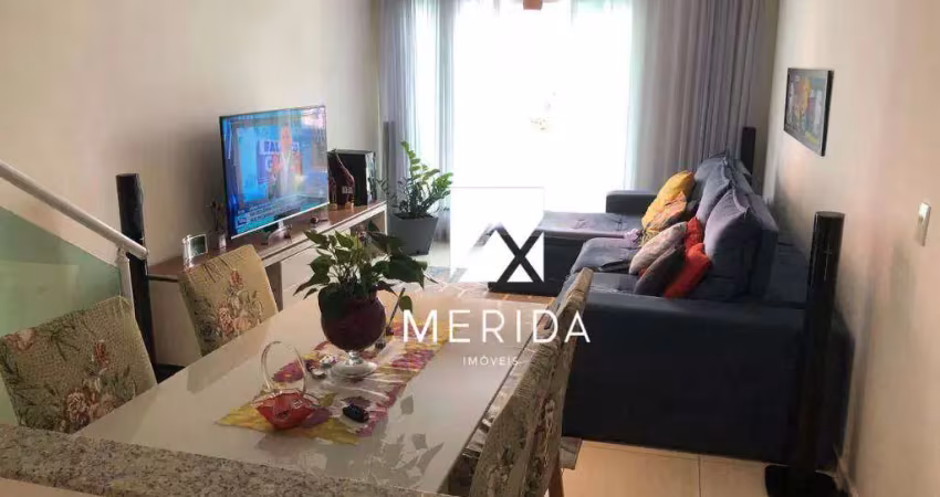 Sobrado com 3 dormitórios à venda, 144 m² por r$ 850.000,00 - vila bastos - santo andré/sp
