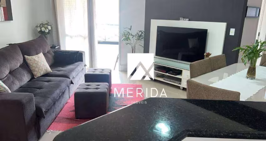 Apartamento com 3 dormitórios à venda, 82 m² por r$ 688.000,00 - vila assunção - santo andré/sp