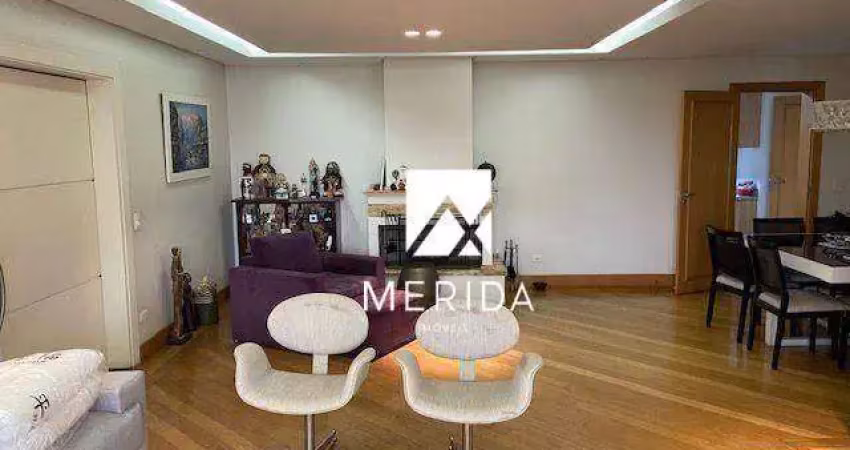 Apartamento com 4 dormitórios à venda, 207 m² por r$ 2.000.000,00 - jardim - santo andré/sp