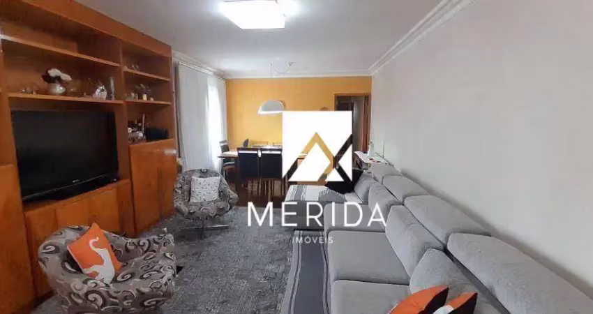 Apartamento com 3 dormitórios à venda, 120 m² por r$ 750.000,00 - vila assunção - santo andré/sp