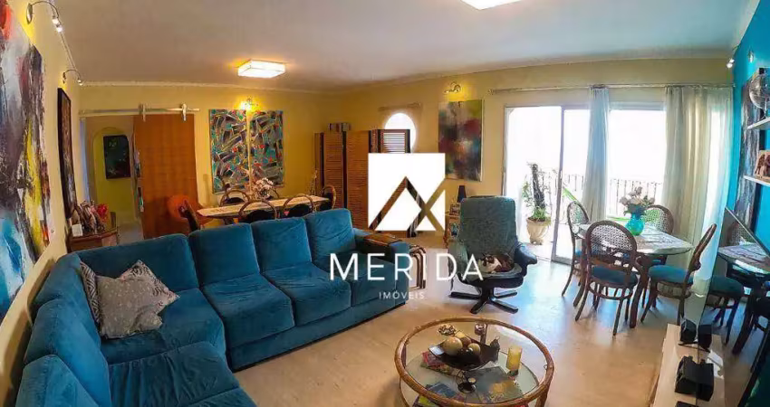 Apartamento com 3 dormitórios à venda, 135 m² por r$ 804.000,00 - jardim - santo andré/sp