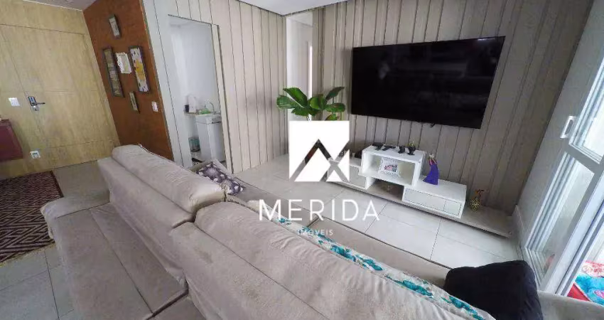 Apartamento com 2 dormitórios à venda, 120 m² por r$ 1.299.000,00 - jardim - santo andré/sp