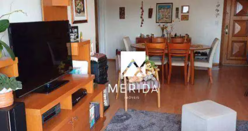 Apartamento com 3 dormitórios à venda, 135 m² por r$ 730.000,00 - jardim - santo andré/sp