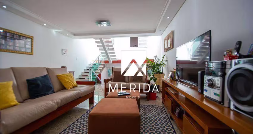 Sobrado com 4 dormitórios à venda, 256 m² por r$ 1.690.000,00 - vila gilda - santo andré/sp