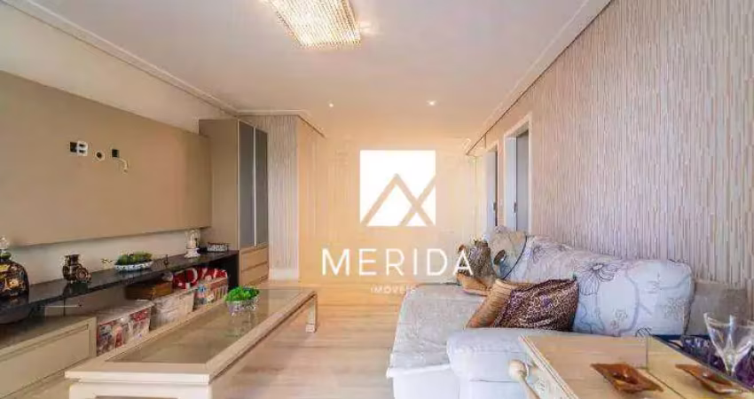 Apartamento com 3 dormitórios à venda, 115 m² por r$ 947.000,00 - vila assunção - santo andré/sp