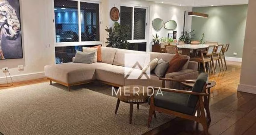 Apartamento com 3 dormitórios à venda, 198 m² por R$ 1.200.000,00 - Vila Assunção - Santo André/SP