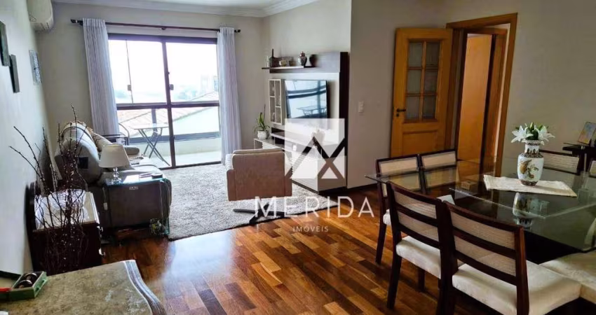 Apartamento com 3 dormitórios à venda, 114 m² por R$ 685.000,00 - Campestre - Santo André/SP