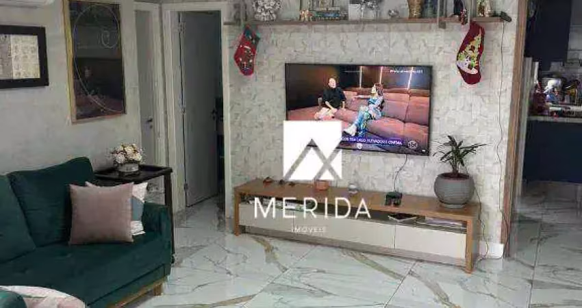 Apartamento com 3 dormitórios à venda, 136 m² por r$ 1.950.000,00 - jardim - santo andré/sp