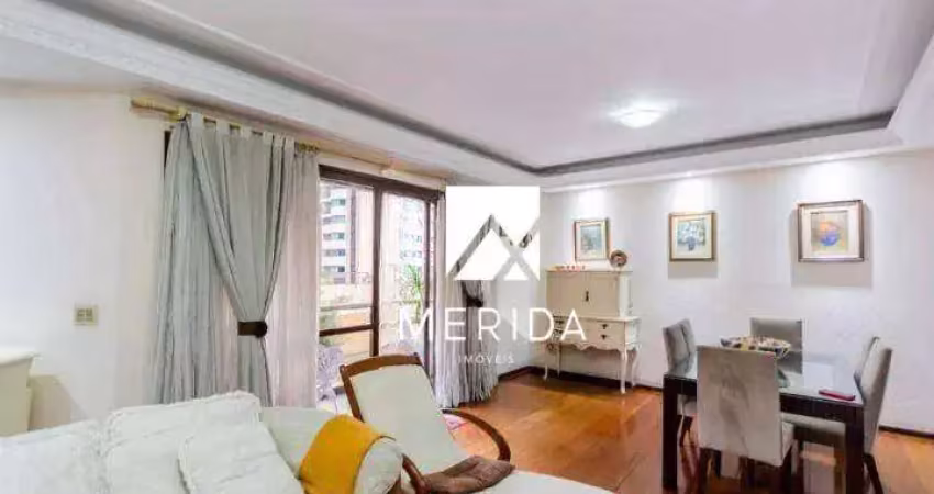 Apartamento com 3 dormitórios, 151 m² - venda por r$ 1.100.000,00 ou aluguel por r$ 7.133,02/mês - jardim - santo andré/sp