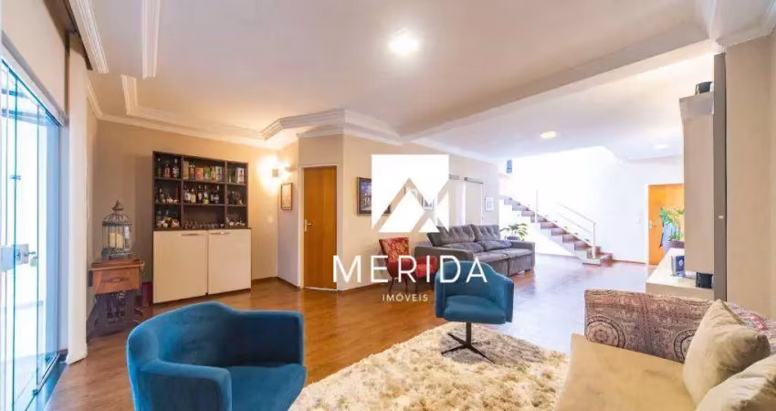 Sobrado com 4 dormitórios à venda, 400 m² por r$ 2.400.000,00 - vila assunção - santo andré/sp