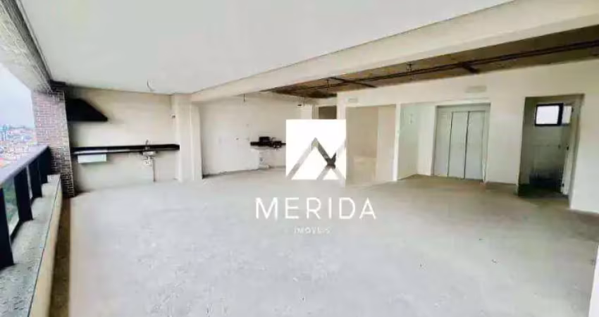 Apartamento com 4 dormitórios à venda, 177 m² por r$ 2.600.000,00 - jardim - santo andré/sp