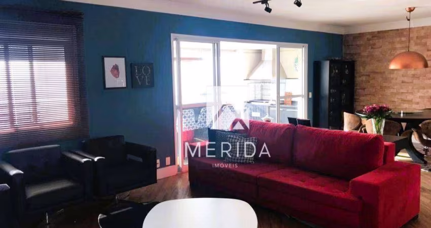 Apartamento com 3 dormitórios à venda, 133 m² por R$ 1.795.000,00 - Jardim - Santo André/SP