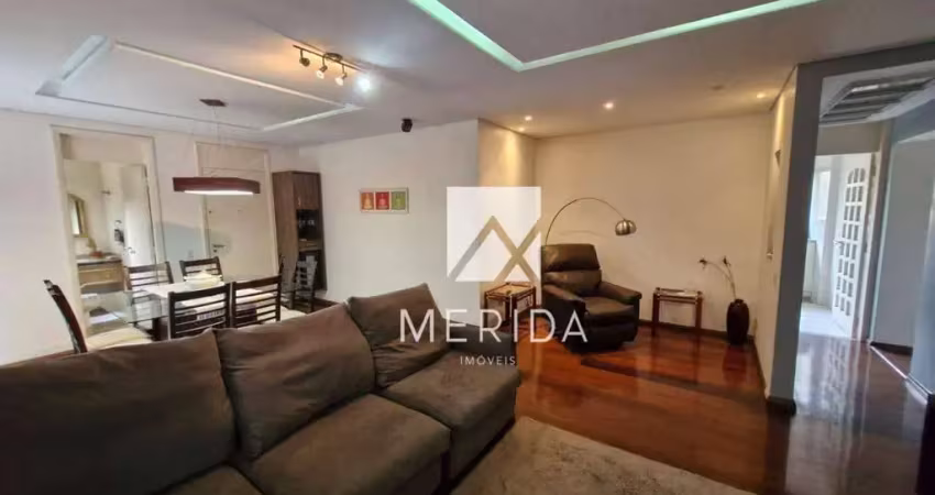 Apartamento com 3 dormitórios à venda, 136 m² por r$ 697.000,00 - campestre - santo andré/sp