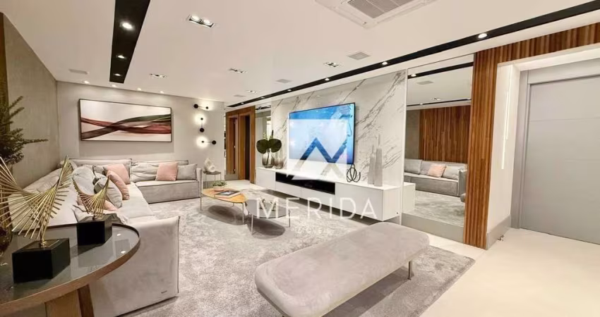 Apartamento com 3 dormitórios à venda, 177 m² por R$ 3.600.000,00 - Campestre - Santo André/SP