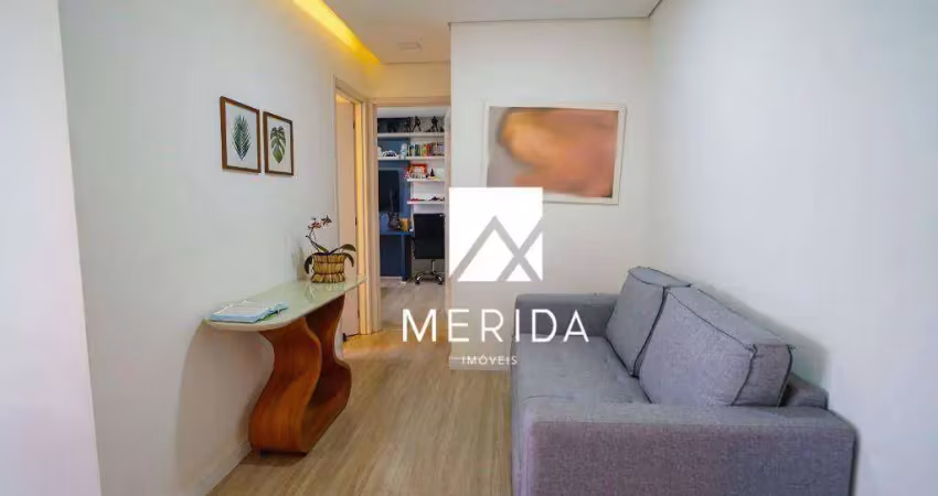 Apartamento com 2 dormitórios à venda, 57 m² por r$ 650.000,00 - jardim - santo andré/sp