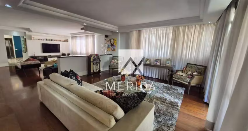 Apartamento com 4 dormitórios, 346 m² - venda por r$ 2.130.000,00 ou aluguel por r$ 12.607,93/mês - jardim - santo andré/sp