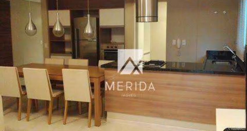 Apartamento com 1 dormitório, 70 m² - venda por R$ 800.000,00 ou aluguel por R$ 4.459,00/mês - Jardim - Santo André/SP
