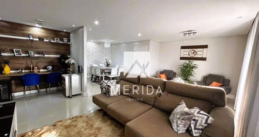 Apartamento com 3 dormitórios à venda, 130 m² por R$ 1.279.000,00 - Campestre - Santo André/SP