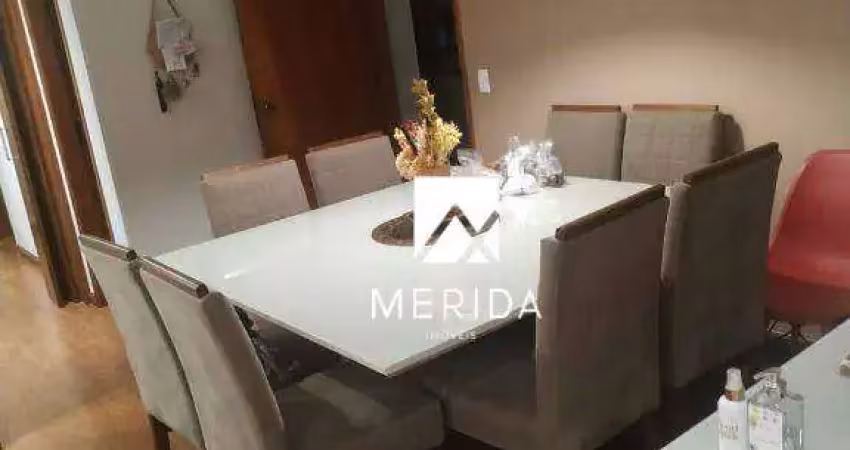 Apartamento com 3 dormitórios à venda, 97 m² por r$ 540.000,00 - vila valparaíso - santo andré/sp