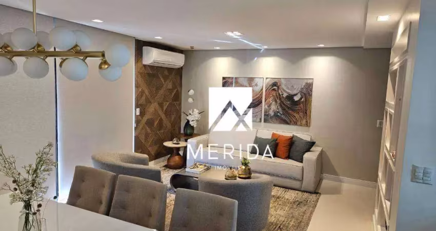 Apartamento com 3 dormitórios à venda, 145 m² por r$ 1.169.000,00 - vila gilda - santo andré/sp