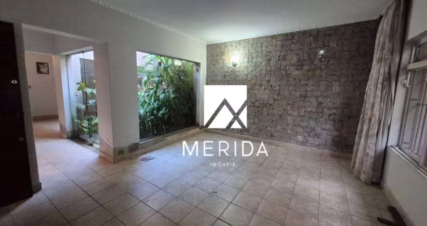 Casa com 3 dormitórios para alugar, 218 m² por R$ 20.341,60/mês - Jardim - Santo André/SP