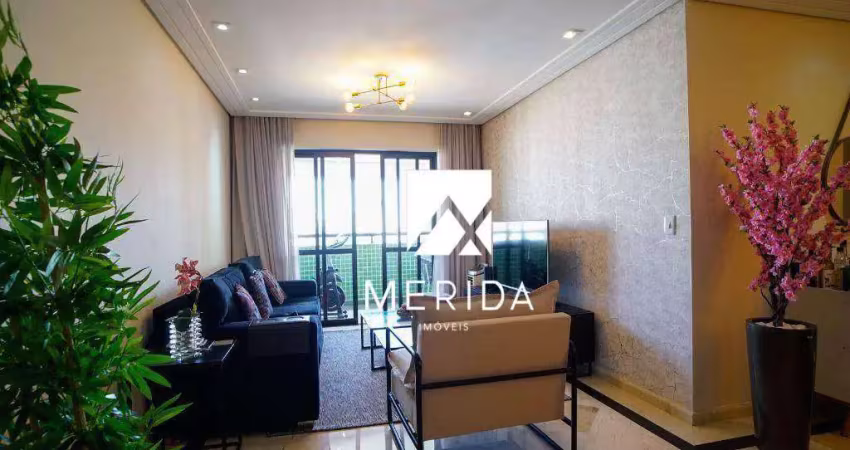 Apartamento com 3 dormitórios à venda, 142 m² por r$ 1.175.000,00 - vila assunção - santo andré/sp