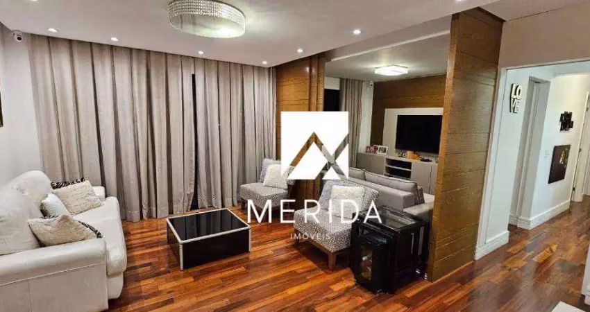 Apartamento com 3 dormitórios à venda, 114 m² por r$ 1.450.000,00 - jardim - santo andré/sp