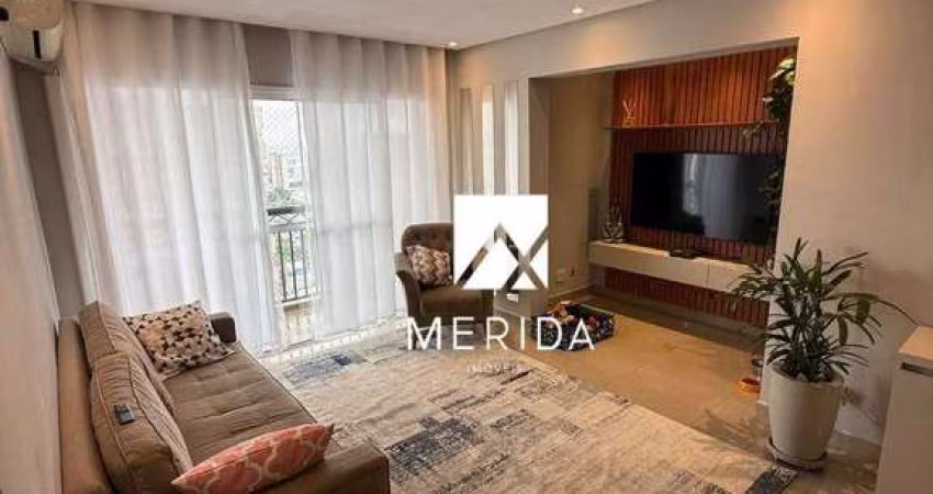 Apartamento com 3 dormitórios à venda, 93 m² por R$ 830.000,00 - Vila Bastos - Santo André/SP