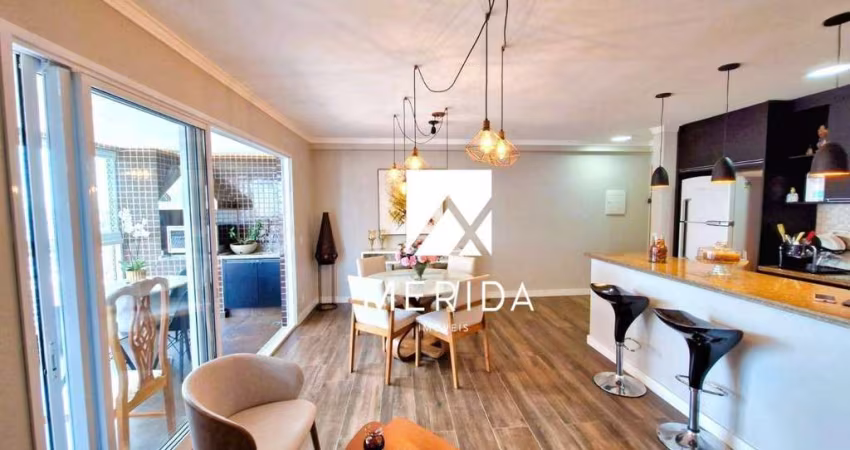 Apartamento com 3 dormitórios à venda, 95 m² por R$ 900.000,00 - Vila Assunção - Santo André/SP
