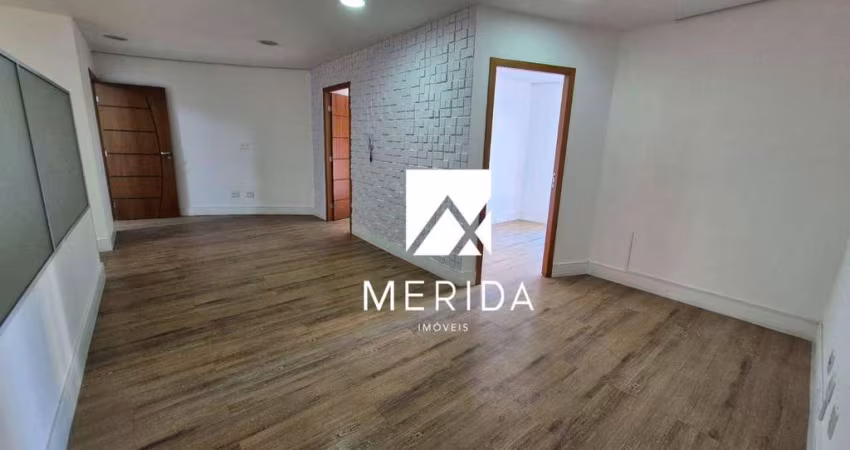 Sala para alugar, 95 m² por R$ 6.145,00/mês - Jardim - Santo André/SP