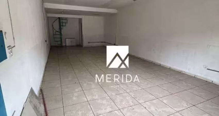 Salão para alugar, 91 m² por r$ 4.154,33/mês - centro - santo andré/sp