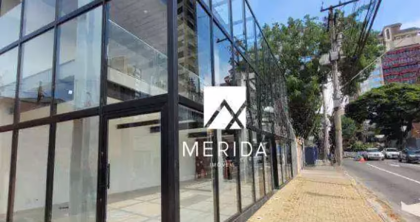 Salão para alugar, 140 m² por r$ 23.209,01/mês - jardim - santo andré/sp