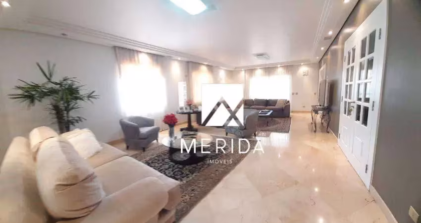Apartamento com 4 dormitórios à venda, 310 m² por r$ 2.799.990,00 - jardim - santo andré/sp
