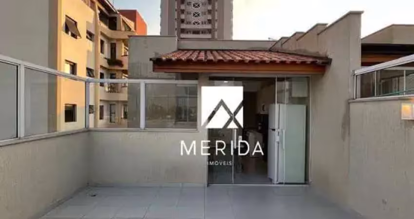 Cobertura com 2 dormitórios à venda, 89 m² por r$ 580.000,00 - campestre - santo andré/sp