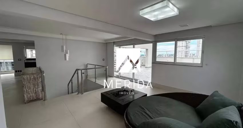 Cobertura com 4 dormitórios, 420 m² - venda por r$ 3.700.000,00 ou aluguel por r$ 17.506,52/mês - jardim - santo andré/sp