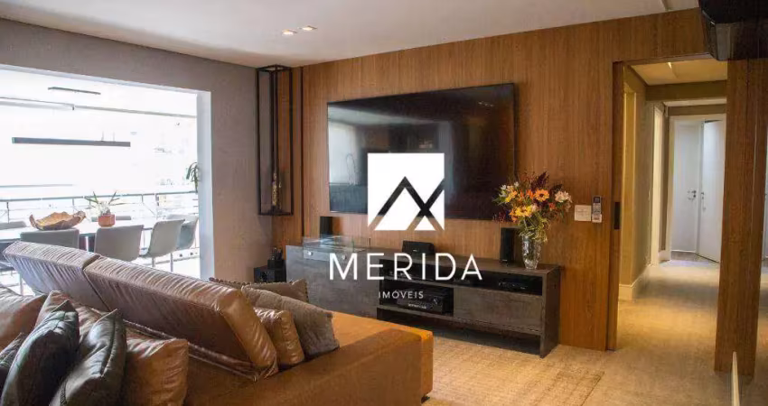 Apartamento com 3 dormitórios à venda, 165 m² por r$ 2.640.000,00 - jardim - santo andré/sp