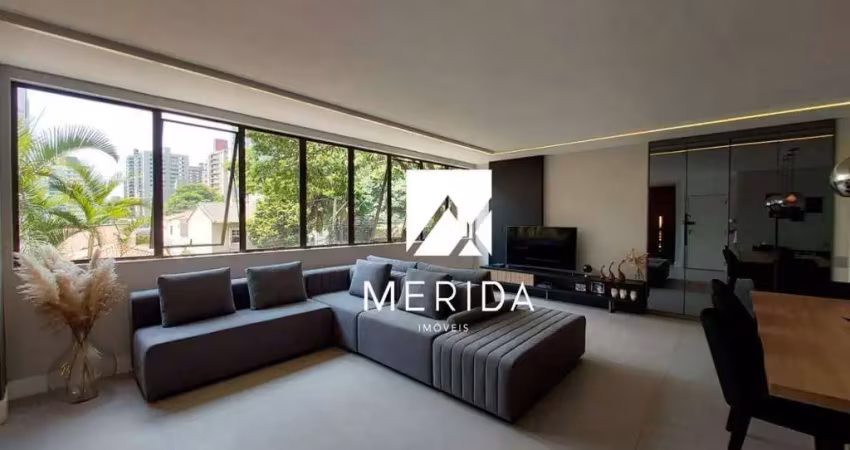 Apartamento, 125 m² - venda por r$ 1.200.000,00 ou aluguel por r$ 13.598,34/mês - jardim - santo andré/sp