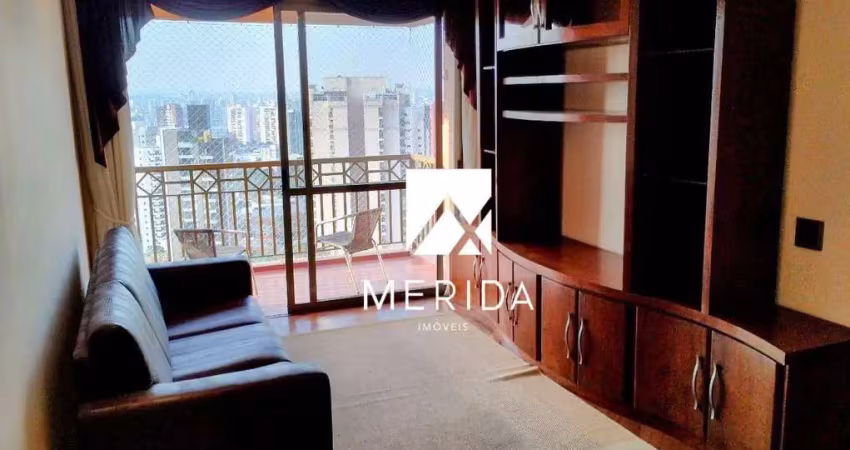 Apartamento com 3 dormitórios para alugar, 100 m² por r$ 6.058,00/mês - vila bastos - santo andré/sp