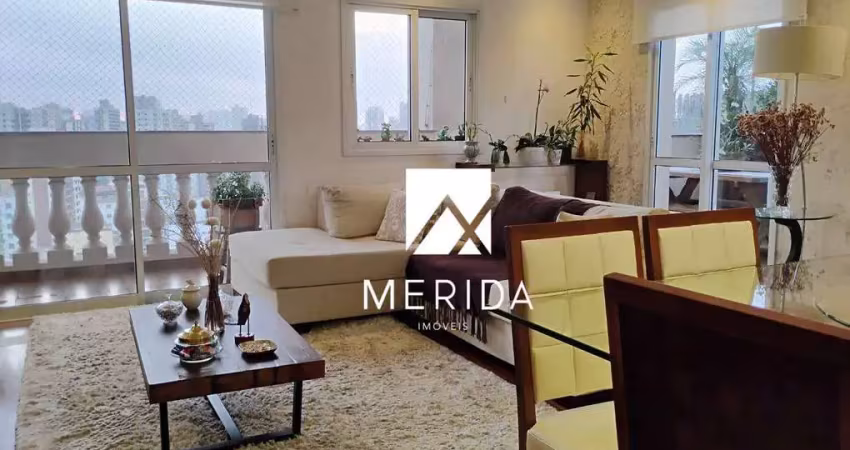 Cobertura com 3 dormitórios para alugar, 187 m² por r$ 10.330,00/mês - jardim bela vista - santo andré/sp