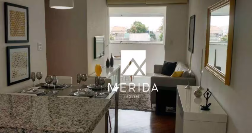Apartamento com 2 dormitórios à venda, 60 m² por r$ 704.000,00 - campestre - santo andré/sp