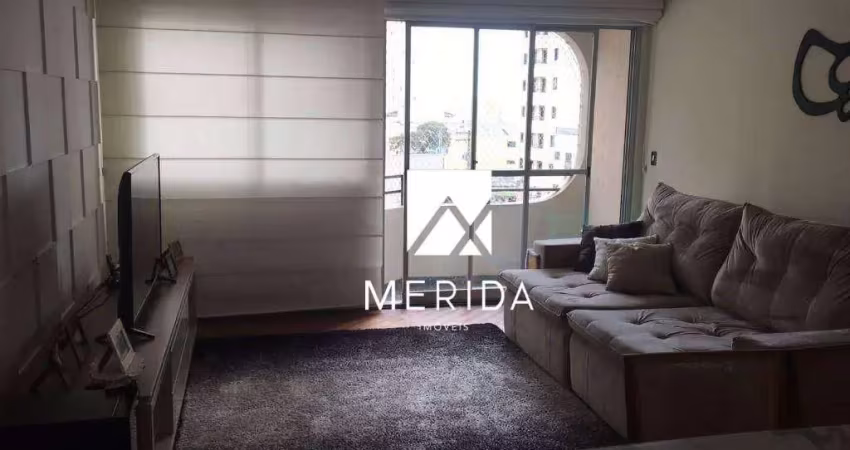 Apartamento com 3 dormitórios à venda, 108 m² por r$ 600.000,00 - campestre - santo andré/sp