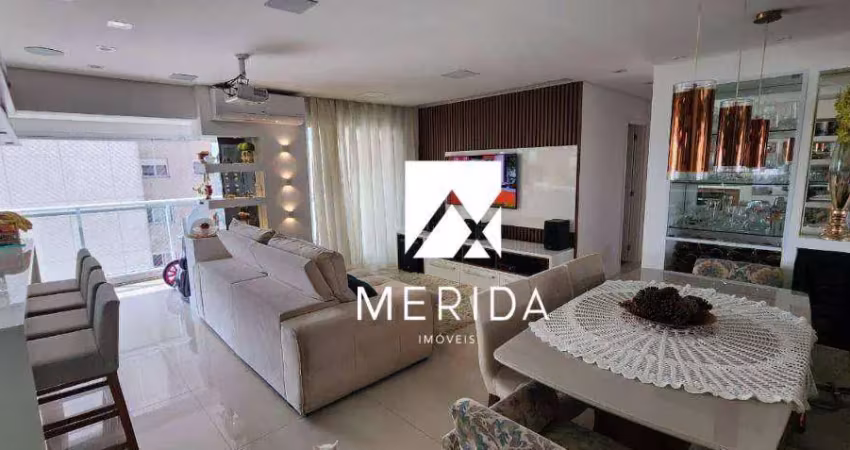 Apartamento com 3 dormitórios à venda, 115 m² por r$ 1.330.000,00 - jardim - santo andré/sp