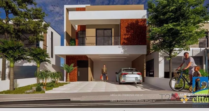 Casa no condomínio Terras de Gênova - Bairro Chácara Mediterrânea - Jundiaí-SP