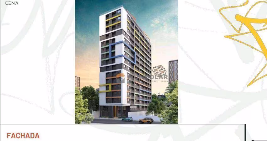 Studio com 1 dormitório à venda, 21 m² por R$ 239.560,24 - Centro - Curitiba/PR